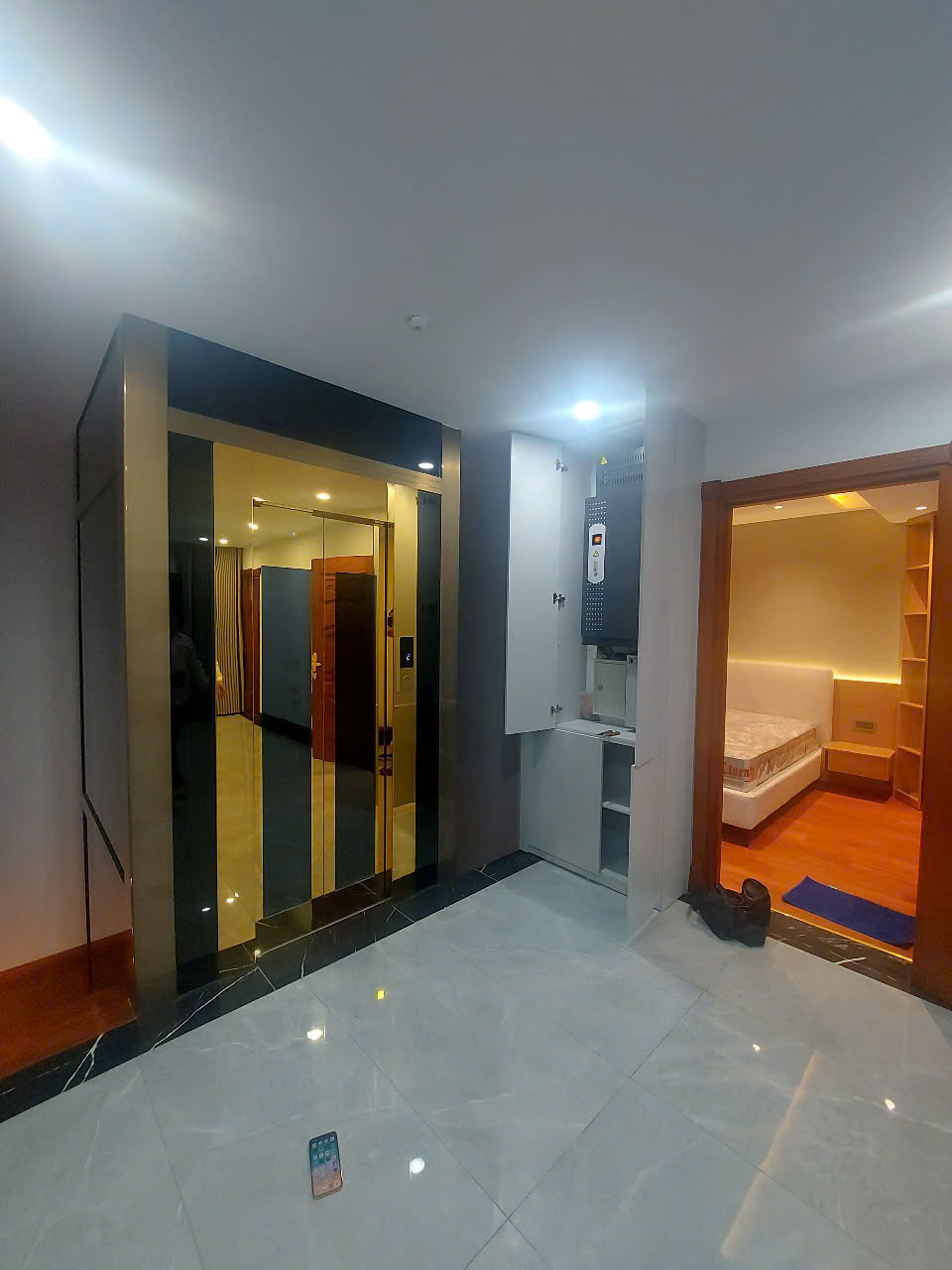 Công trình thang máy xây gạch - Vĩnh Phúc